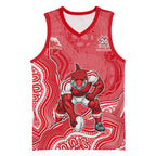 Dolphins NAIDOC Week 2026 Basketball Jersey First Nations of Australia Aboriginal Mascot Rugby
