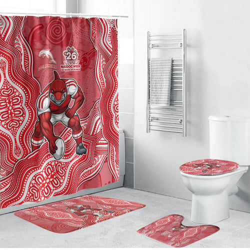 Dolphins NAIDOC Week 2026 Bathroom Set First Nations of Australia Aboriginal Mascot Rugby