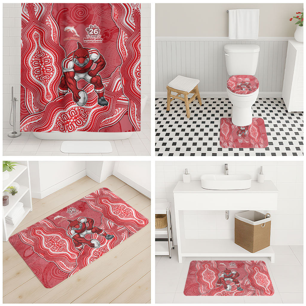 Dolphins NAIDOC Week 2026 Bathroom Set First Nations of Australia Aboriginal Mascot Rugby