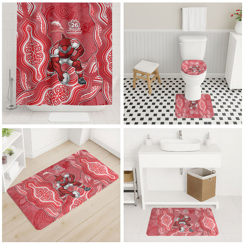 Dolphins NAIDOC Week 2026 Bathroom Set First Nations of Australia Aboriginal Mascot Rugby