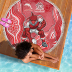 Dolphins NAIDOC Week 2026 Beach Blanket First Nations of Australia Aboriginal Mascot Rugby