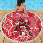 Dolphins NAIDOC Week 2026 Beach Blanket First Nations of Australia Aboriginal Mascot Rugby