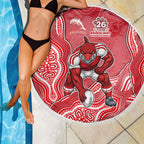 Dolphins NAIDOC Week 2026 Beach Blanket First Nations of Australia Aboriginal Mascot Rugby