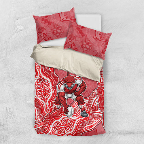 Dolphins NAIDOC Week 2026 Bedding Set First Nations of Australia Aboriginal Mascot Rugby
