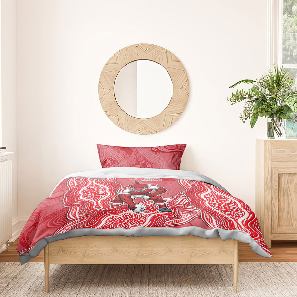 Dolphins NAIDOC Week 2026 Bedding Set First Nations of Australia Aboriginal Mascot Rugby