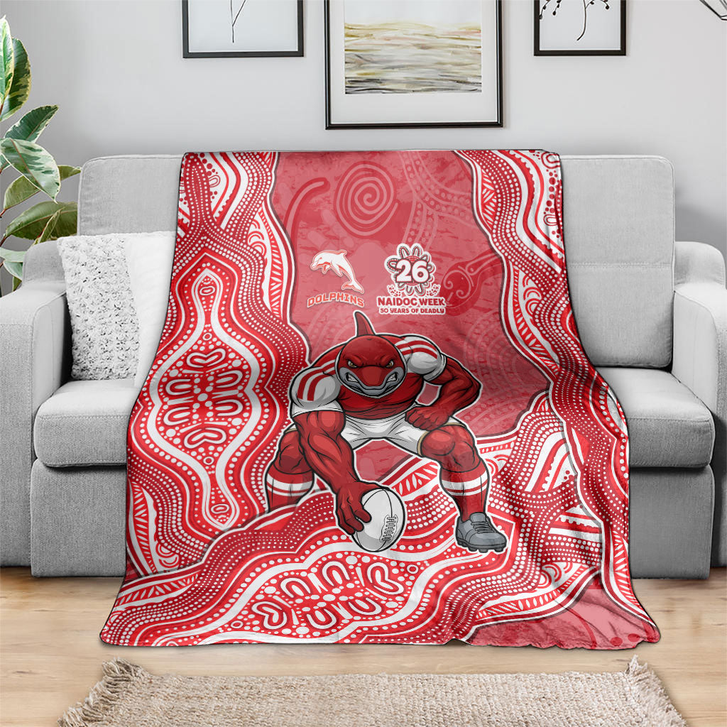 Dolphins NAIDOC Week 2026 Blanket First Nations of Australia Aboriginal Mascot Rugby