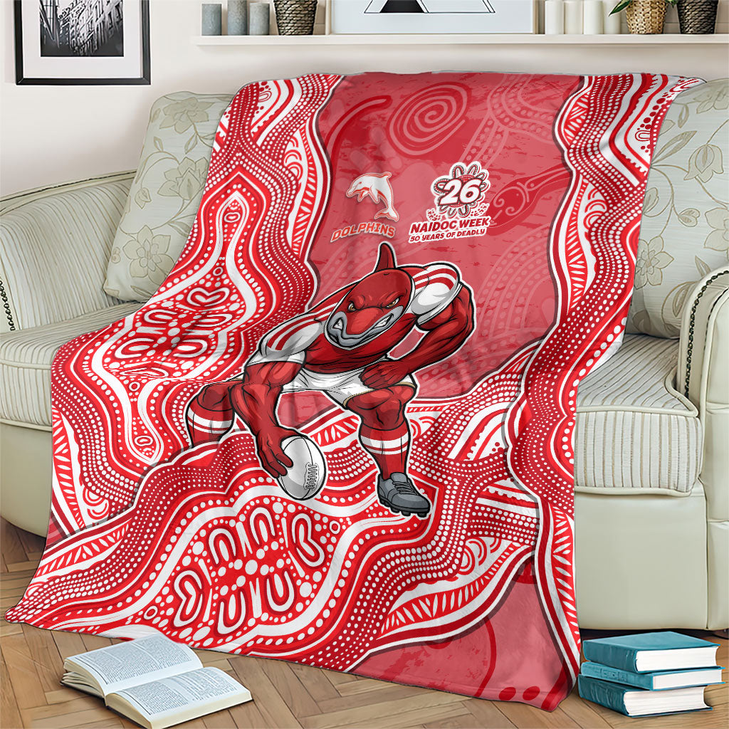 Dolphins NAIDOC Week 2026 Blanket First Nations of Australia Aboriginal Mascot Rugby
