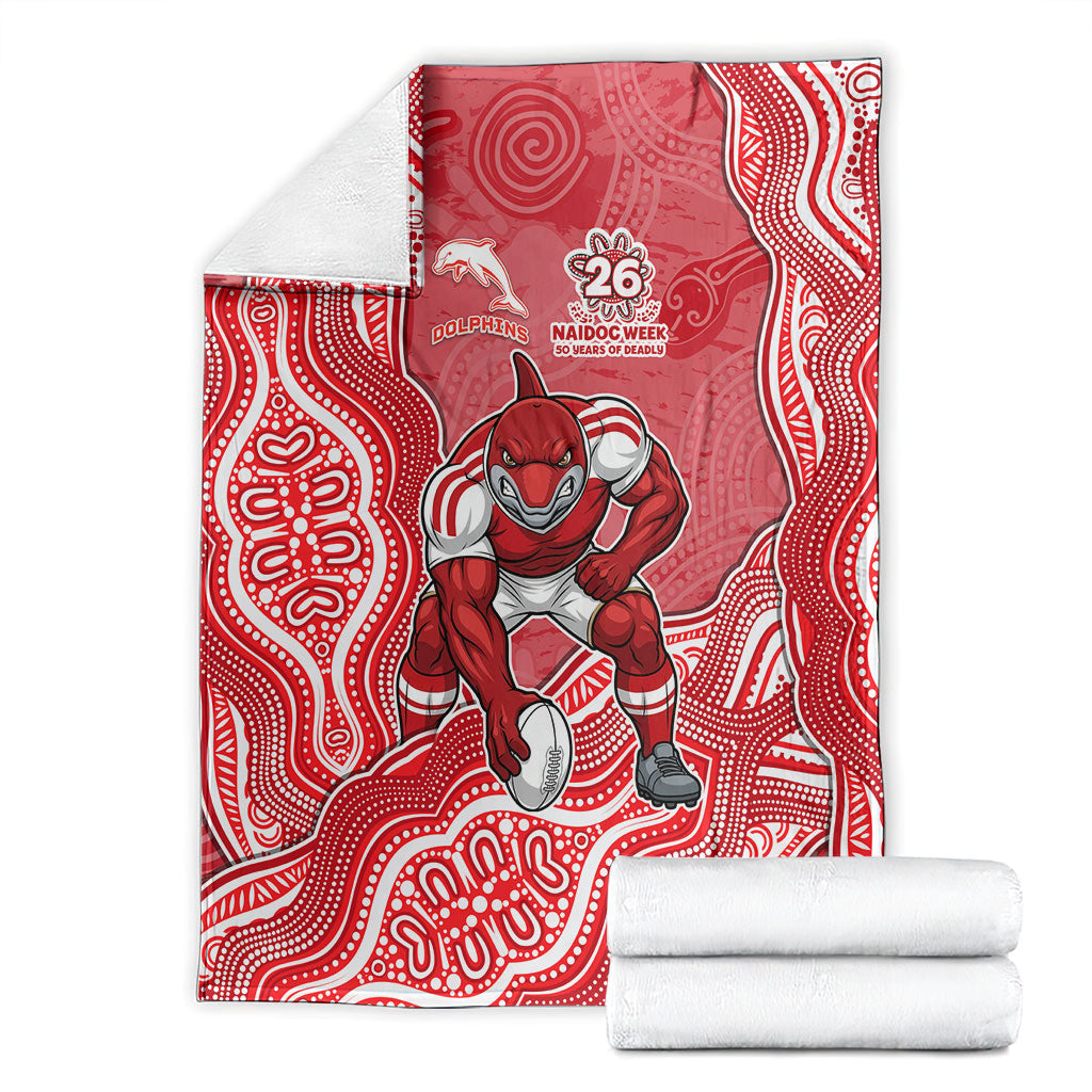 Dolphins NAIDOC Week 2026 Blanket First Nations of Australia Aboriginal Mascot Rugby