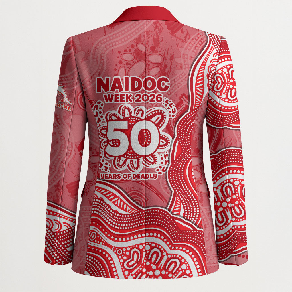 Dolphins NAIDOC Week 2026 Blazer First Nations of Australia Aboriginal Mascot Rugby