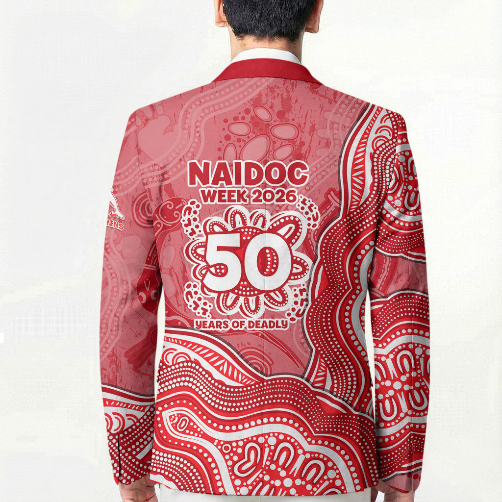 Dolphins NAIDOC Week 2026 Blazer First Nations of Australia Aboriginal Mascot Rugby