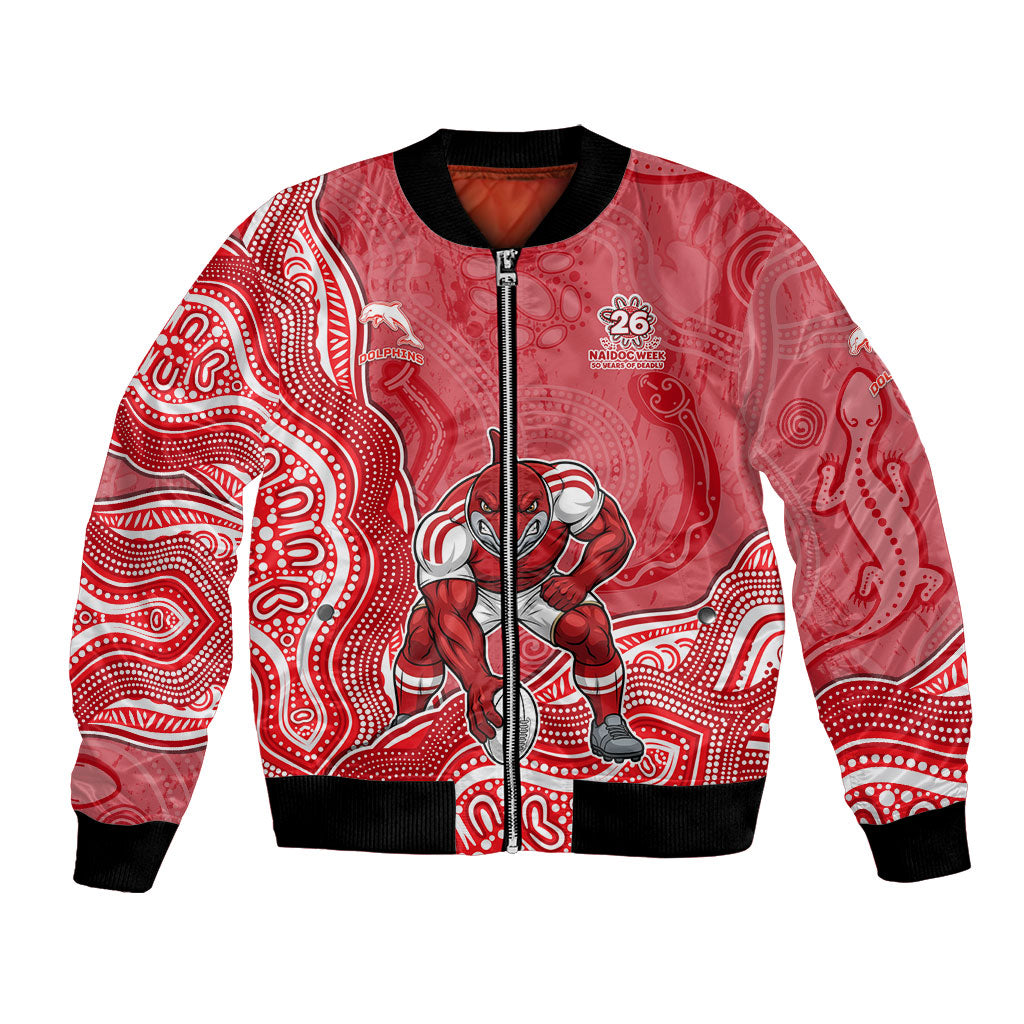 Dolphins NAIDOC Week 2026 Bomber Jacket First Nations of Australia Aboriginal Mascot Rugby