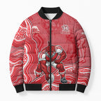 Dolphins NAIDOC Week 2026 Bomber Puffer Jacket First Nations of Australia Aboriginal Mascot Rugby