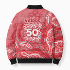 Dolphins NAIDOC Week 2026 Bomber Puffer Jacket First Nations of Australia Aboriginal Mascot Rugby