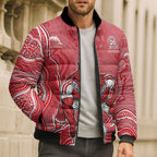 Dolphins NAIDOC Week 2026 Bomber Puffer Jacket First Nations of Australia Aboriginal Mascot Rugby