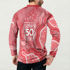 Dolphins NAIDOC Week 2026 Button Sweatshirt First Nations of Australia Aboriginal Mascot Rugby