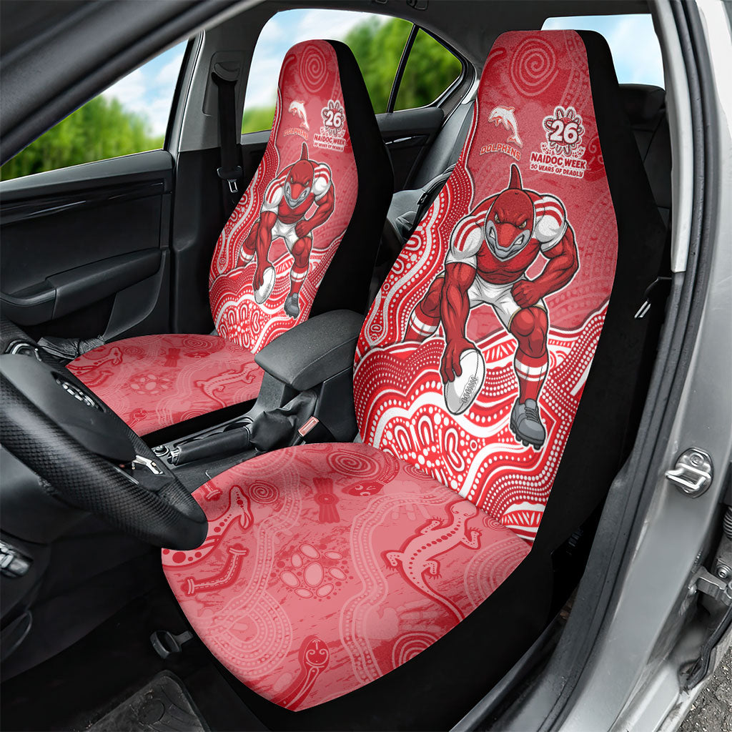 Dolphins NAIDOC Week 2026 Car Seat Cover First Nations of Australia Aboriginal Mascot Rugby
