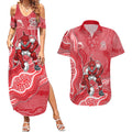 Dolphins NAIDOC Week 2026 Couples Matching Summer Maxi Dress and Hawaiian Shirt First Nations of Australia Aboriginal Mascot Rugby