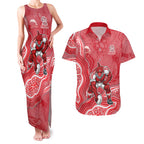 Dolphins NAIDOC Week 2026 Couples Matching Tank Maxi Dress and Hawaiian Shirt First Nations of Australia Aboriginal Mascot Rugby