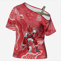 Dolphins NAIDOC Week 2026 Cross Shoulder Shirt First Nations of Australia Aboriginal Mascot Rugby