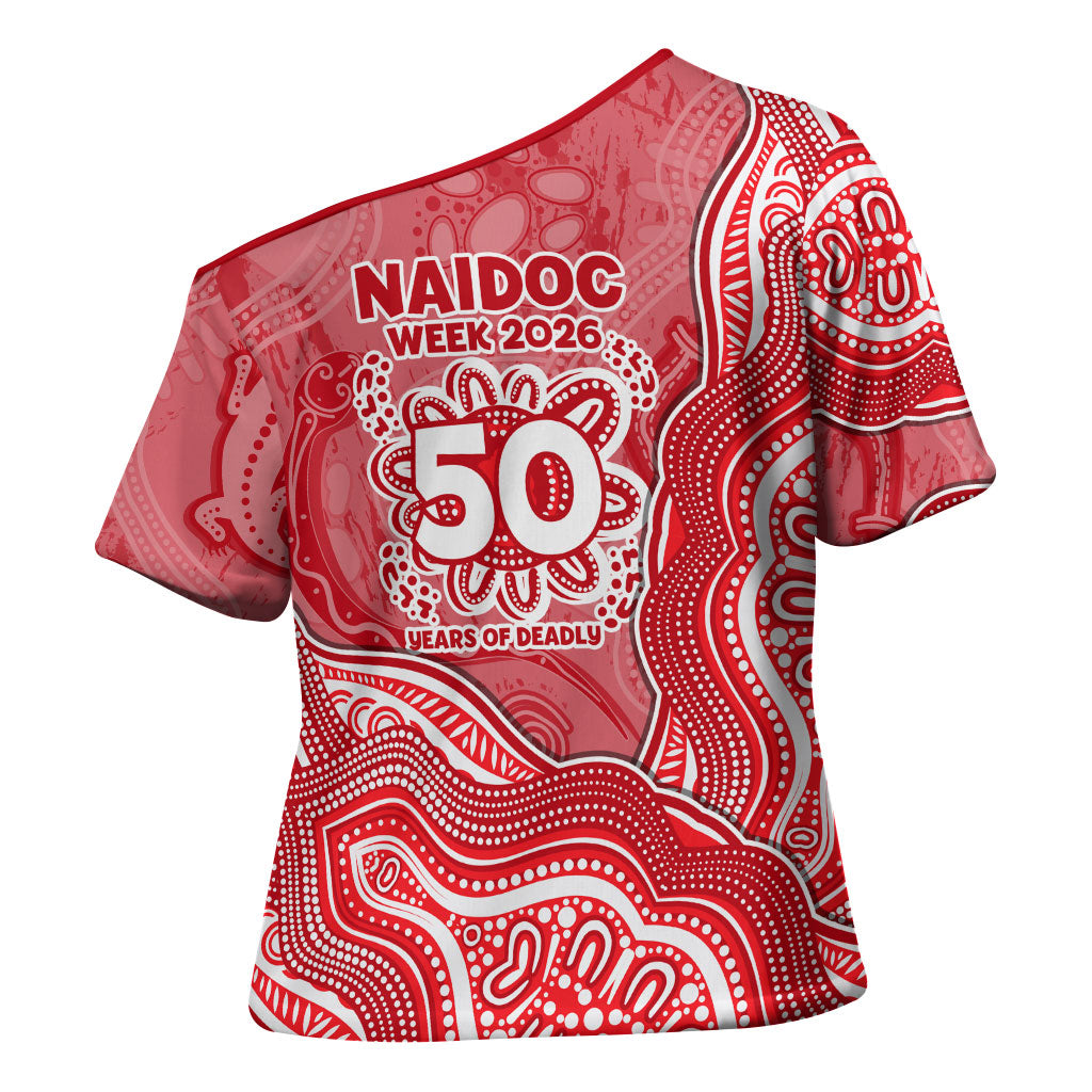 Dolphins NAIDOC Week 2026 Cross Shoulder Shirt First Nations of Australia Aboriginal Mascot Rugby