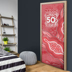 Dolphins NAIDOC Week 2026 Door Cover First Nations of Australia Aboriginal Mascot Rugby
