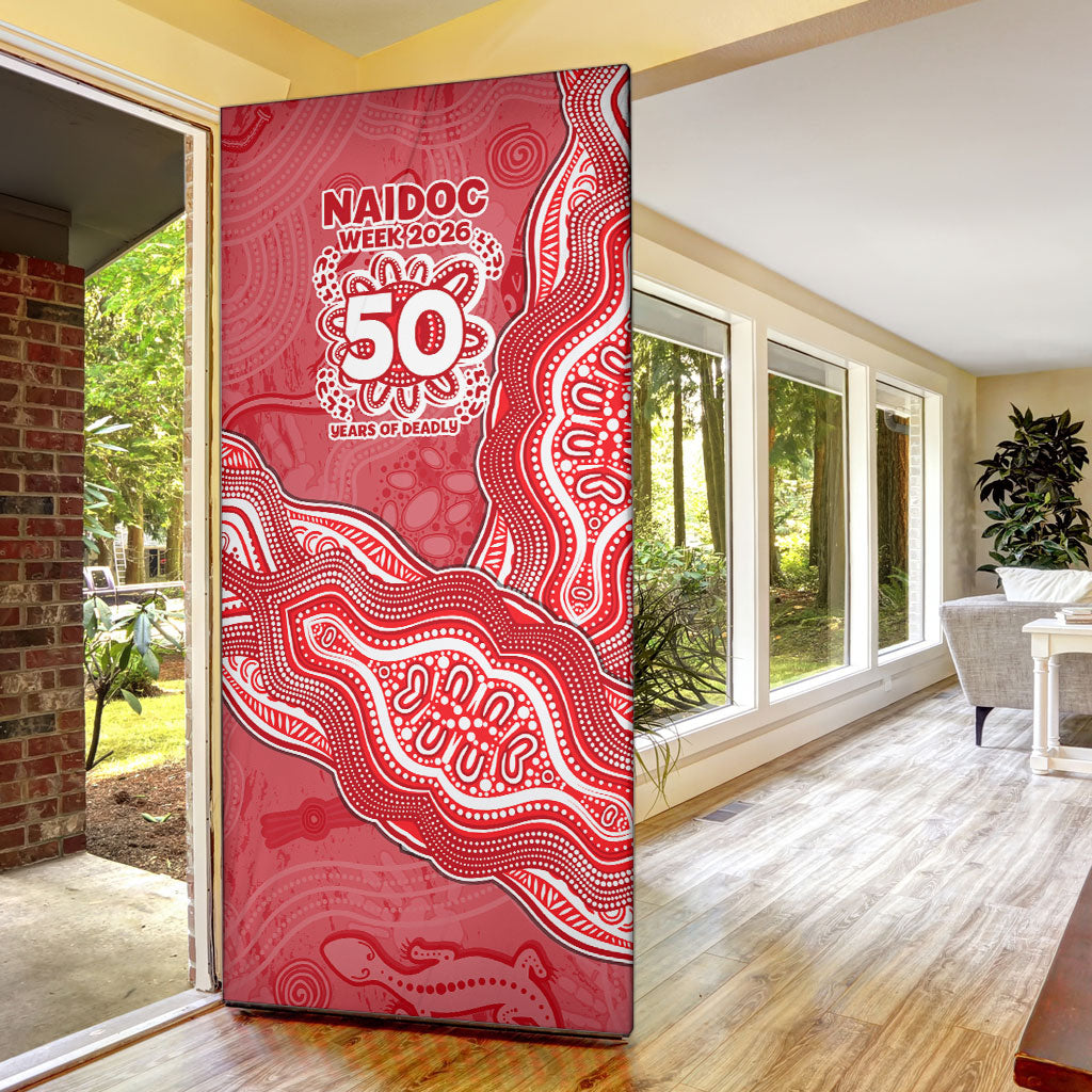 Dolphins NAIDOC Week 2026 Door Cover First Nations of Australia Aboriginal Mascot Rugby