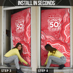 Dolphins NAIDOC Week 2026 Door Cover First Nations of Australia Aboriginal Mascot Rugby