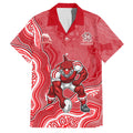 Dolphins NAIDOC Week 2026 Family Matching Off Shoulder Maxi Dress and Hawaiian Shirt First Nations of Australia Aboriginal Mascot Rugby