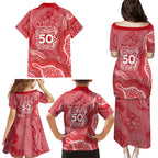 Dolphins NAIDOC Week 2026 Family Matching Puletasi and Hawaiian Shirt First Nations of Australia Aboriginal Mascot Rugby