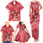 Dolphins NAIDOC Week 2026 Family Matching Tank Maxi Dress and Hawaiian Shirt First Nations of Australia Aboriginal Mascot Rugby