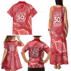 Dolphins NAIDOC Week 2026 Family Matching Tank Maxi Dress and Hawaiian Shirt First Nations of Australia Aboriginal Mascot Rugby