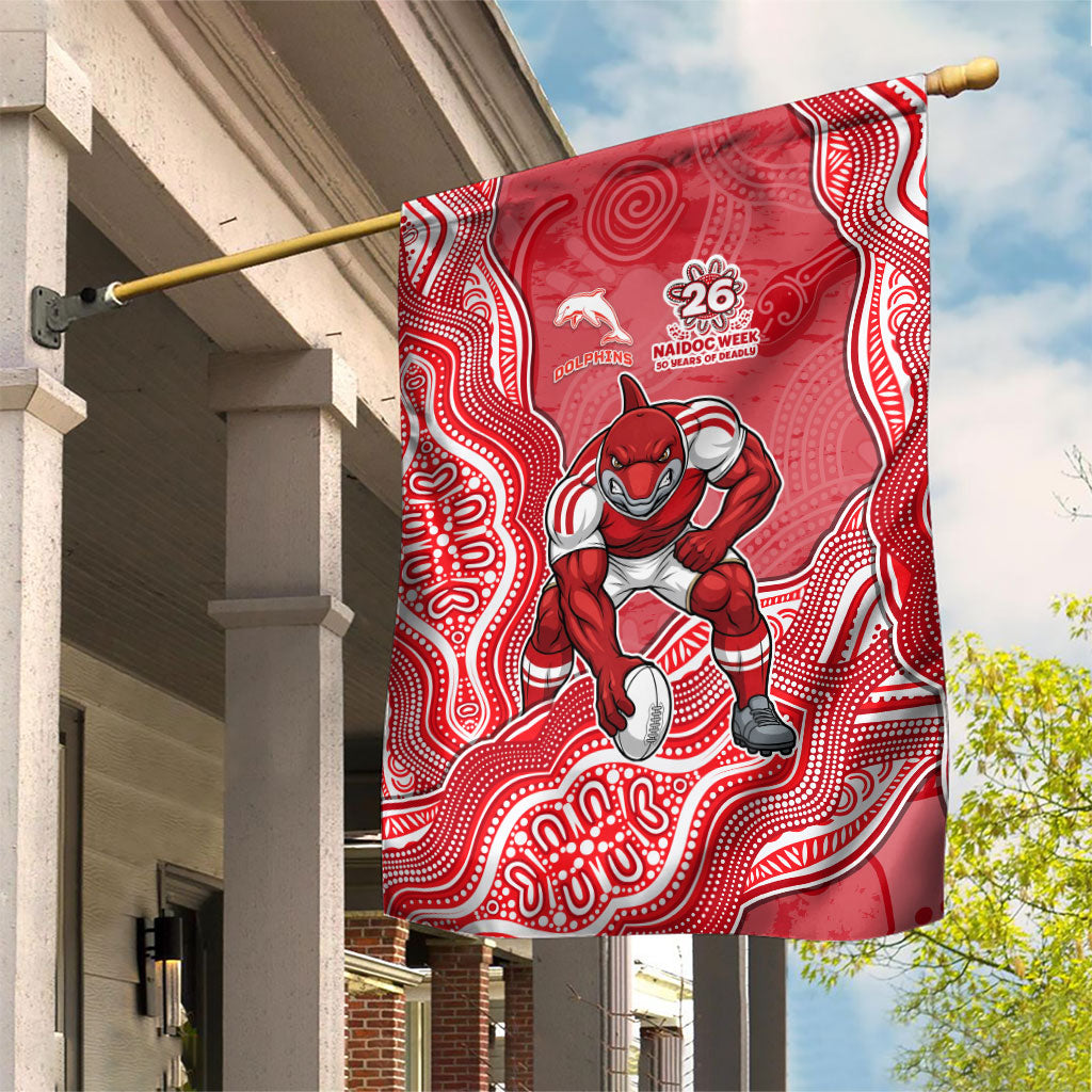 Dolphins NAIDOC Week 2026 Garden Flag First Nations of Australia Aboriginal Mascot Rugby