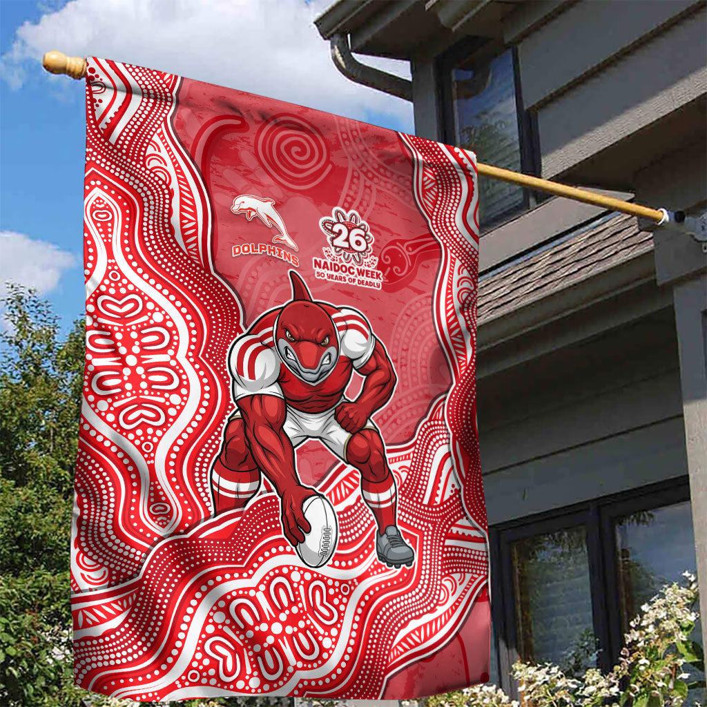 Dolphins NAIDOC Week 2026 Garden Flag First Nations of Australia Aboriginal Mascot Rugby