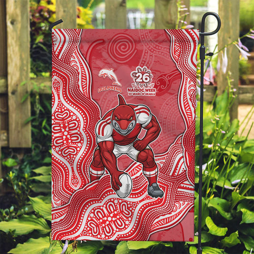 Dolphins NAIDOC Week 2026 Garden Flag First Nations of Australia Aboriginal Mascot Rugby
