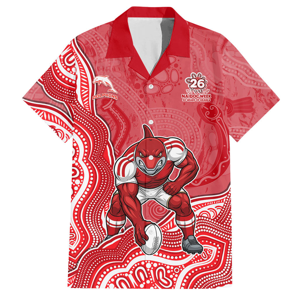Dolphins NAIDOC Week 2026 Hawaiian Shirt First Nations of Australia Aboriginal Mascot Rugby