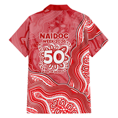 Dolphins NAIDOC Week 2026 Hawaiian Shirt First Nations of Australia Aboriginal Mascot Rugby