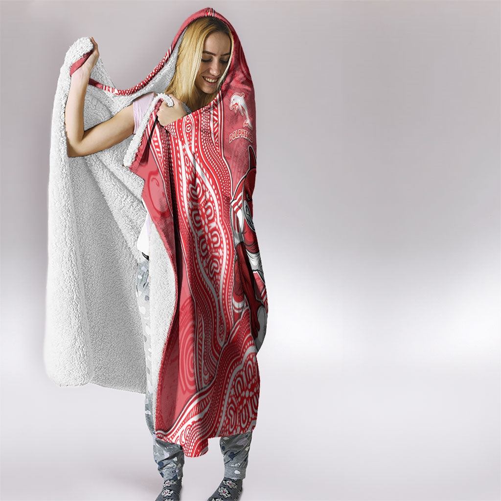 Dolphins NAIDOC Week 2026 Hooded Blanket First Nations of Australia Aboriginal Mascot Rugby