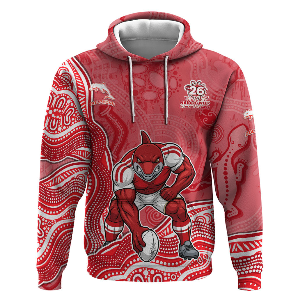 Dolphins NAIDOC Week 2026 Hoodie First Nations of Australia Aboriginal Mascot Rugby