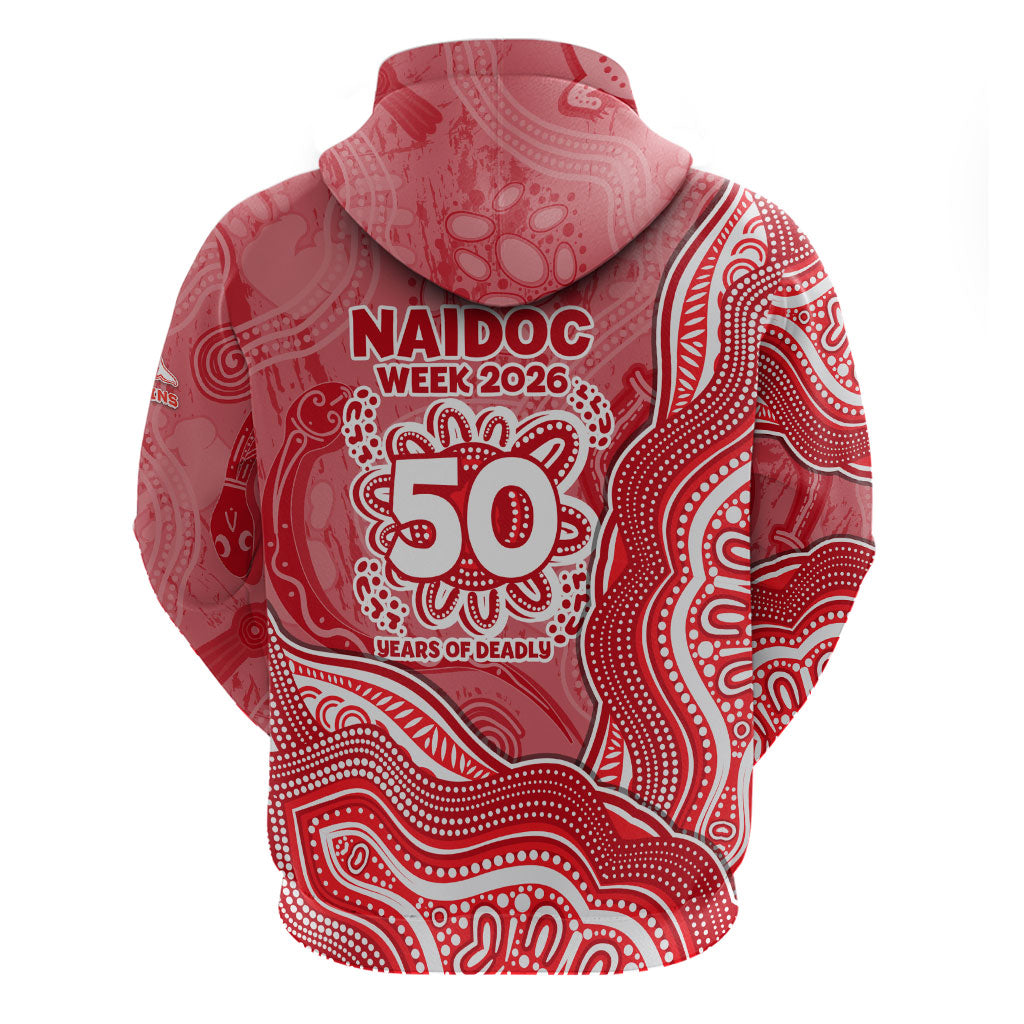 Dolphins NAIDOC Week 2026 Hoodie First Nations of Australia Aboriginal Mascot Rugby