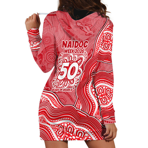 Dolphins NAIDOC Week 2026 Hoodie Dress First Nations of Australia Aboriginal Mascot Rugby