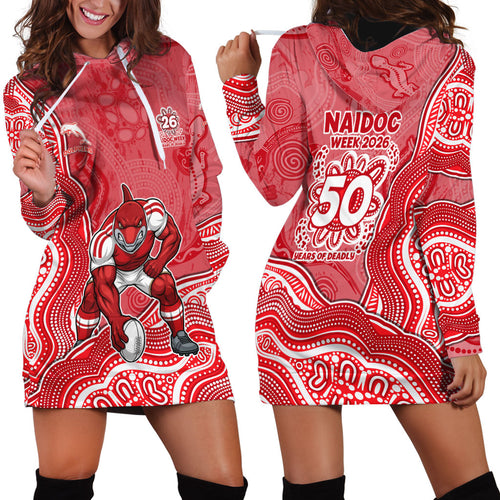 Dolphins NAIDOC Week 2026 Hoodie Dress First Nations of Australia Aboriginal Mascot Rugby
