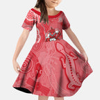 Dolphins NAIDOC Week 2026 Kid Short Sleeve Dress First Nations of Australia Aboriginal Mascot Rugby