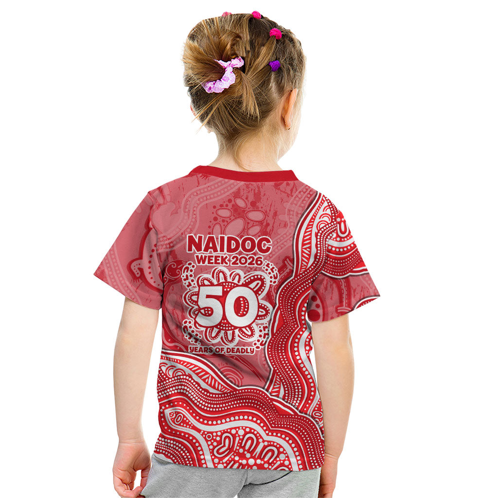 Dolphins NAIDOC Week 2026 Kid T Shirt First Nations of Australia Aboriginal Mascot Rugby