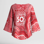 Dolphins NAIDOC Week 2026 Kimono Sleeve Blouse First Nations of Australia Aboriginal Mascot Rugby