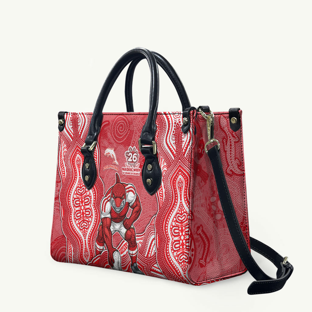 Dolphins NAIDOC Week 2026 Leather Bag First Nations of Australia Aboriginal Mascot Rugby