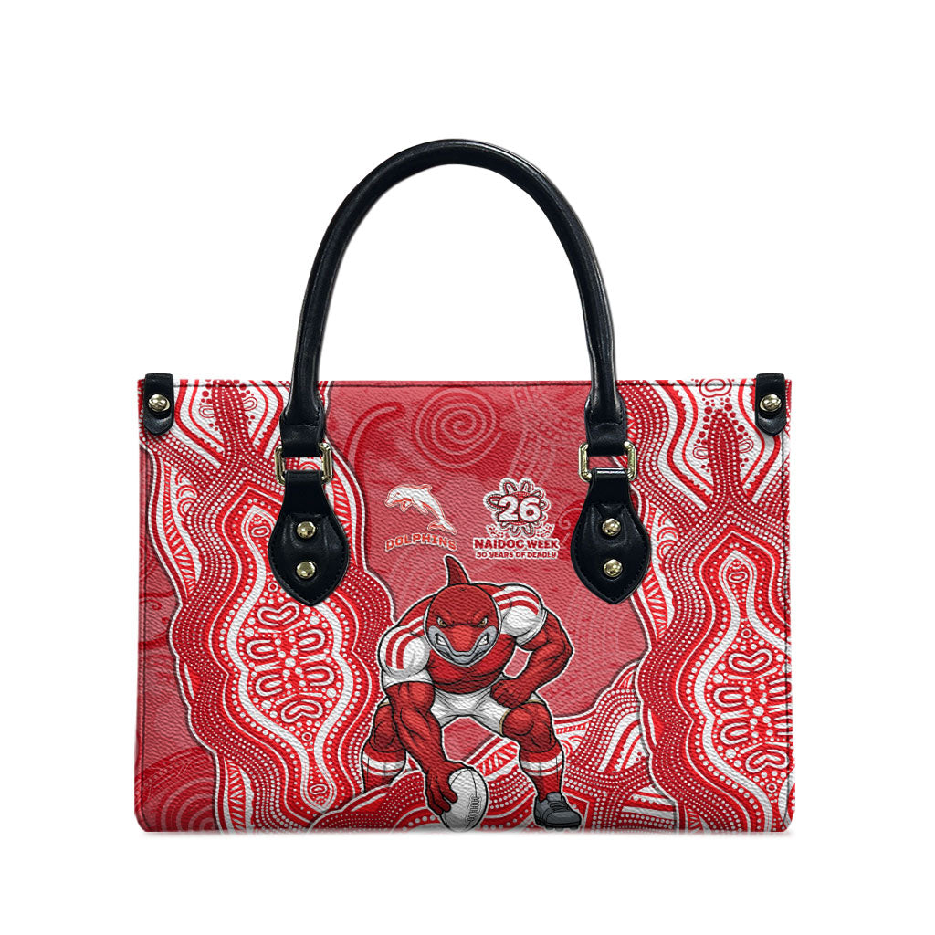 Dolphins NAIDOC Week 2026 Leather Bag First Nations of Australia Aboriginal Mascot Rugby