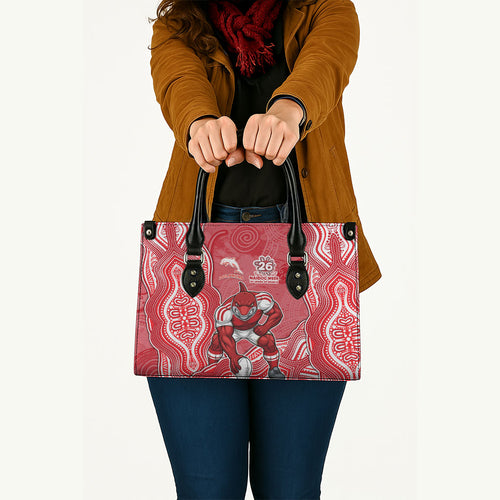 Dolphins NAIDOC Week 2026 Leather Bag First Nations of Australia Aboriginal Mascot Rugby