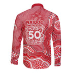 Dolphins NAIDOC Week 2026 Long Sleeve Button Shirt First Nations of Australia Aboriginal Mascot Rugby