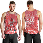 Dolphins NAIDOC Week 2026 Men Tank Top First Nations of Australia Aboriginal Mascot Rugby