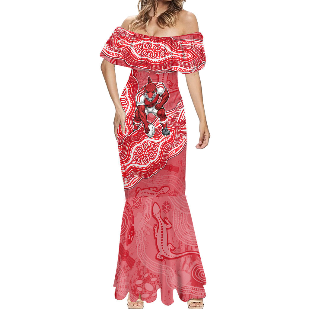 Dolphins NAIDOC Week 2026 Mermaid Dress First Nations of Australia Aboriginal Mascot Rugby